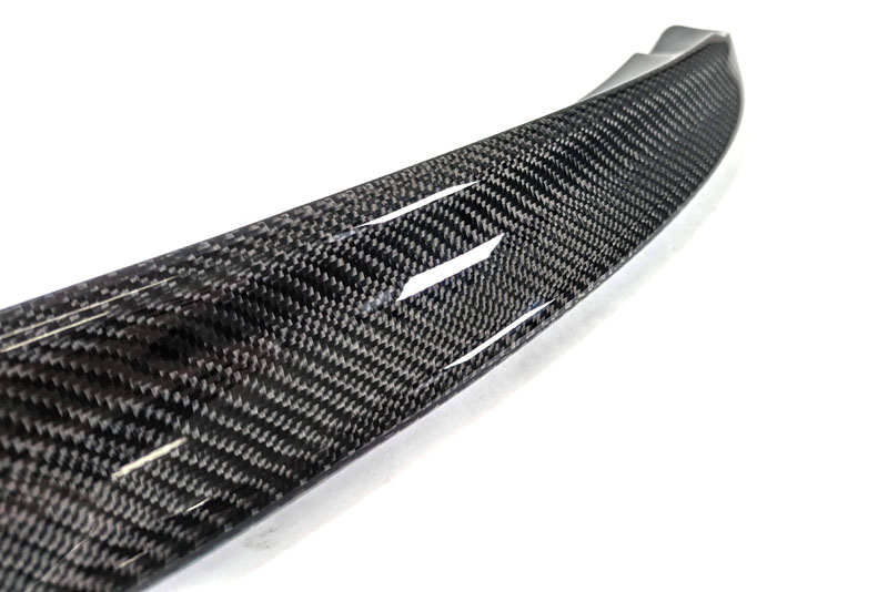 Mazda 3 Large OEM style Trunk Lip Carbon fiber