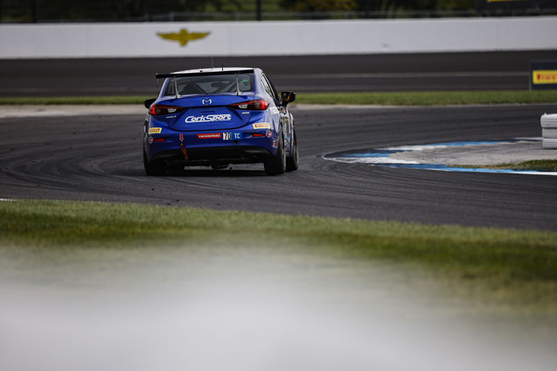 CorkSport TC America Car Racing with tight turns with Performance Toe Arms 