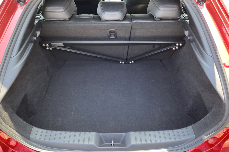Mazda 3 hatchback rear reinforcement bar