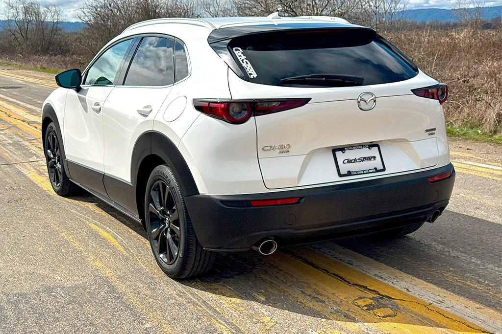 Mazda CX-30 with CorkSport Lowering Springs