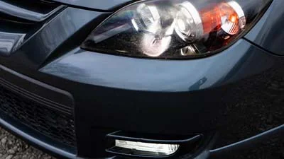 CorkSport Fog Light Kit Installed on Mazdaspeed3