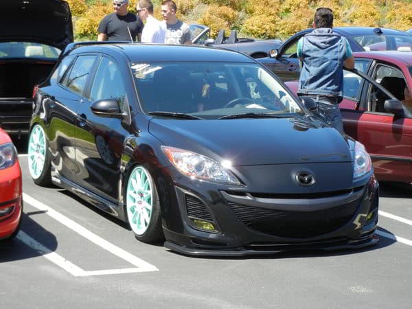 A Mazda 3 at CorkSport OCC meet