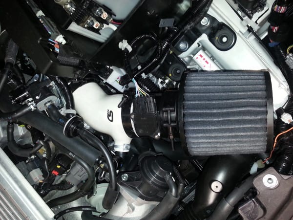 Corksport White Intake