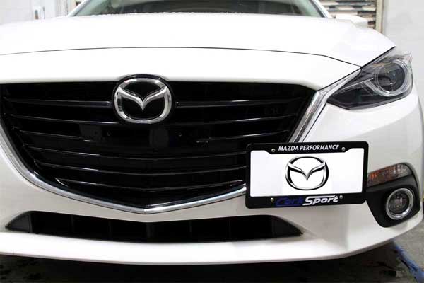 CorkSport 2014+ Mazda 3 License Plate Relocation Kit