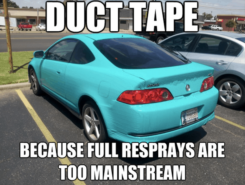Can You Put Duct Tape On Car Paint Can You Put Duct Tape On Car Paint