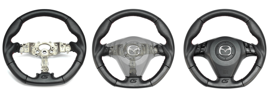 Installing Mazdaspeed 3 Steering Wheel