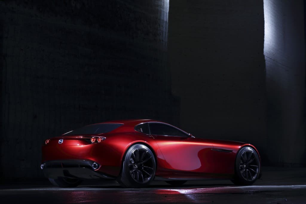 Mazda unveiled their latest concept car, the new RX-VISION with a rotary engine.