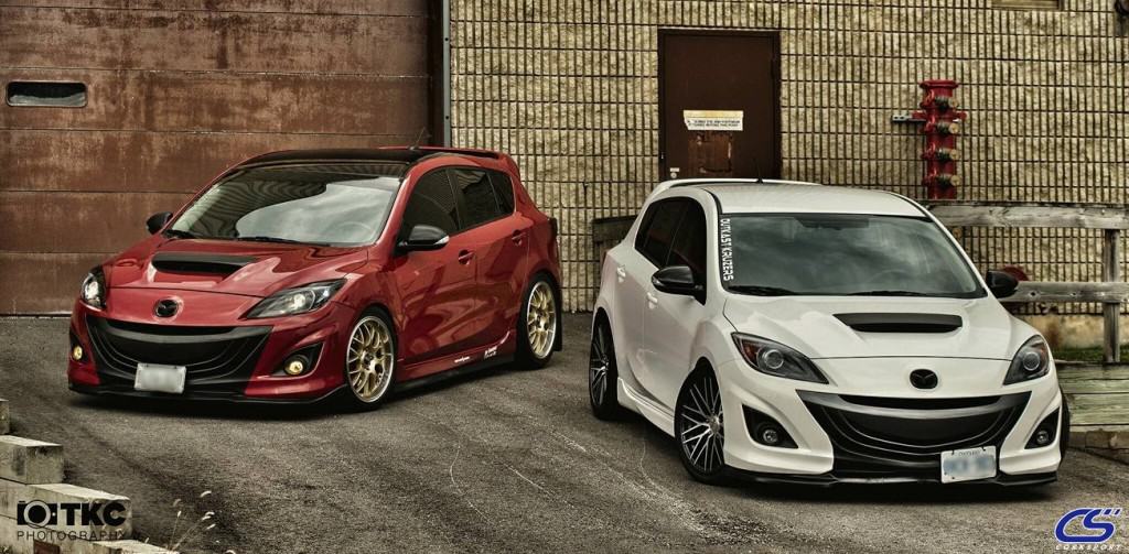 Nathaniel Rideout with P.J. Wallington. Dope Mazda pics. 