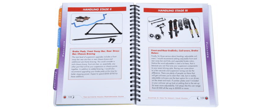 Mazda performance guide book