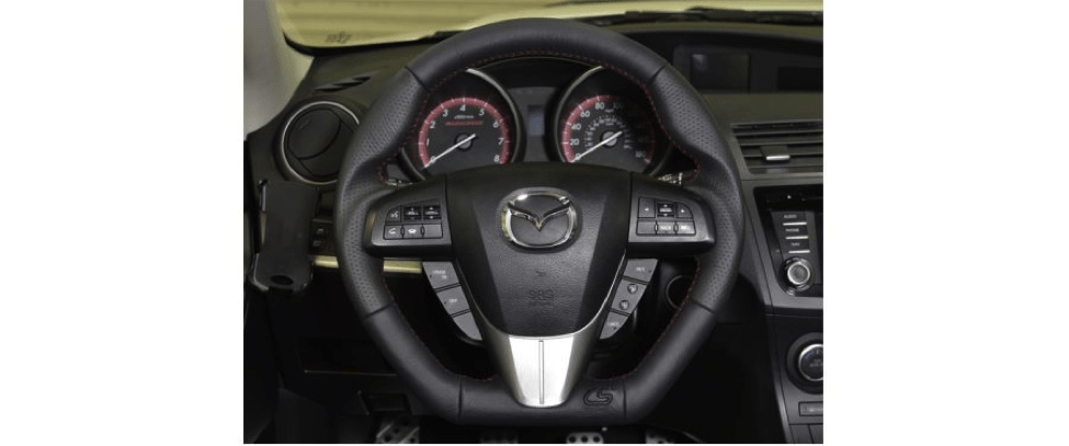 Mazdaspeed3 Leather Steering Wheel