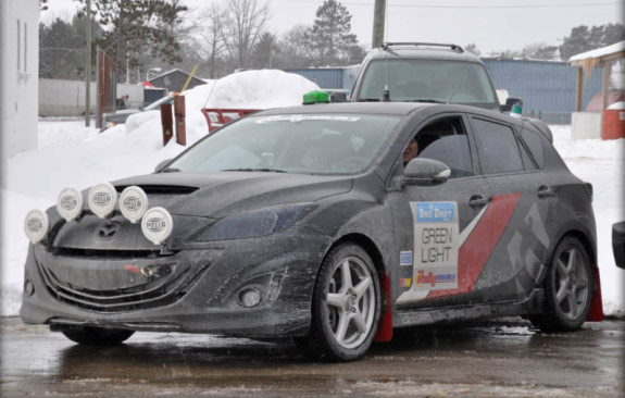 2011 MazdaSpeed 3 Rally Car