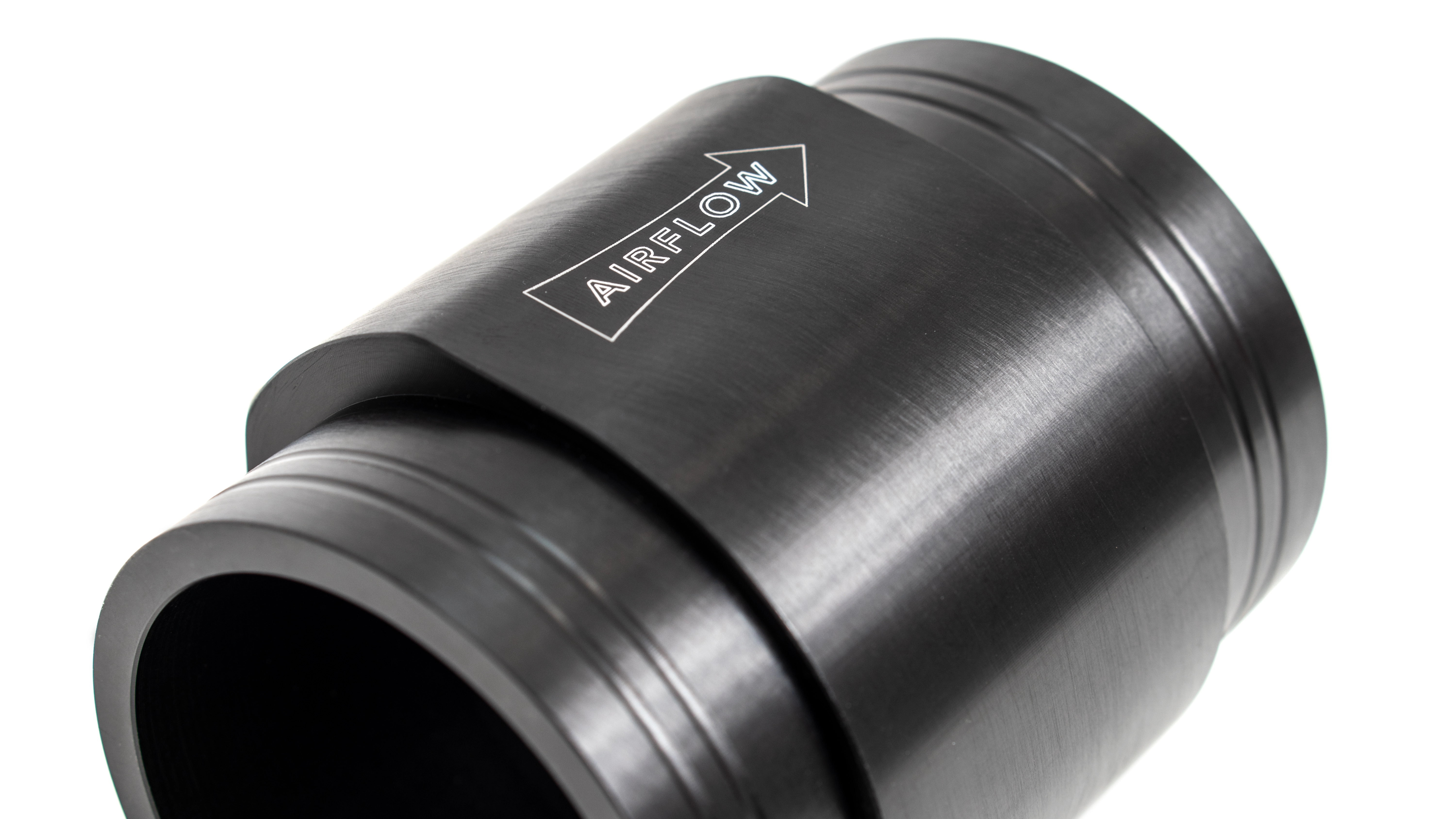 Machined MAF provides a smooth airflow Machined MAF housing for the SRI Mazda6