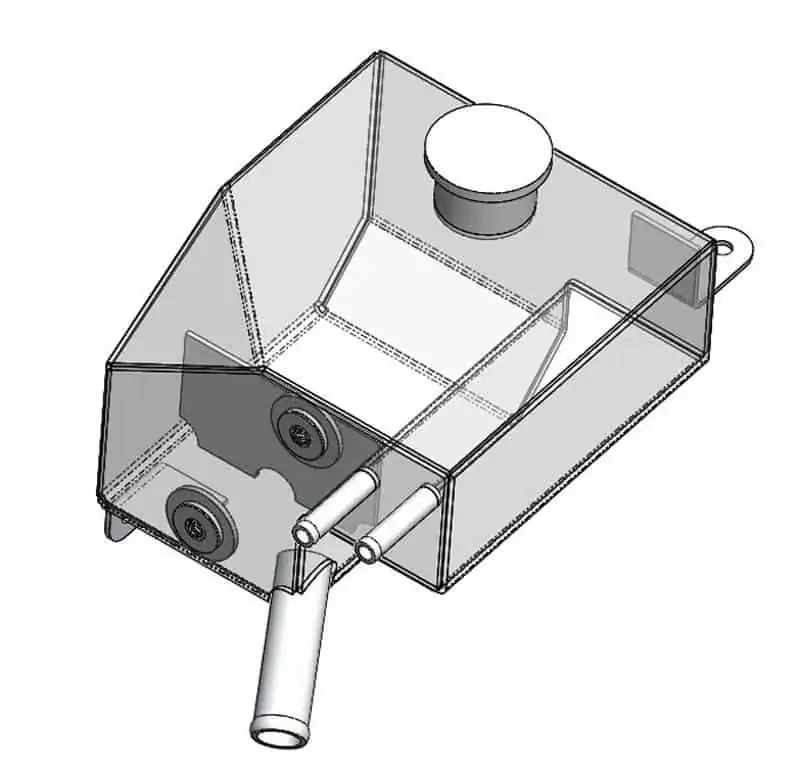 Mazdaspeed 3 coolant tank 2010-13 Mazdapeed 3 coolant tank