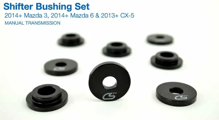 2014-2018 Mazda 3 billet shifter bushings